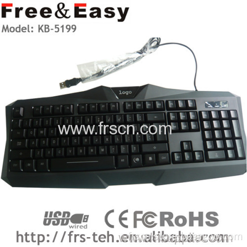 Usb Or Ps/2 Cable Led Computer Game Keyboard 